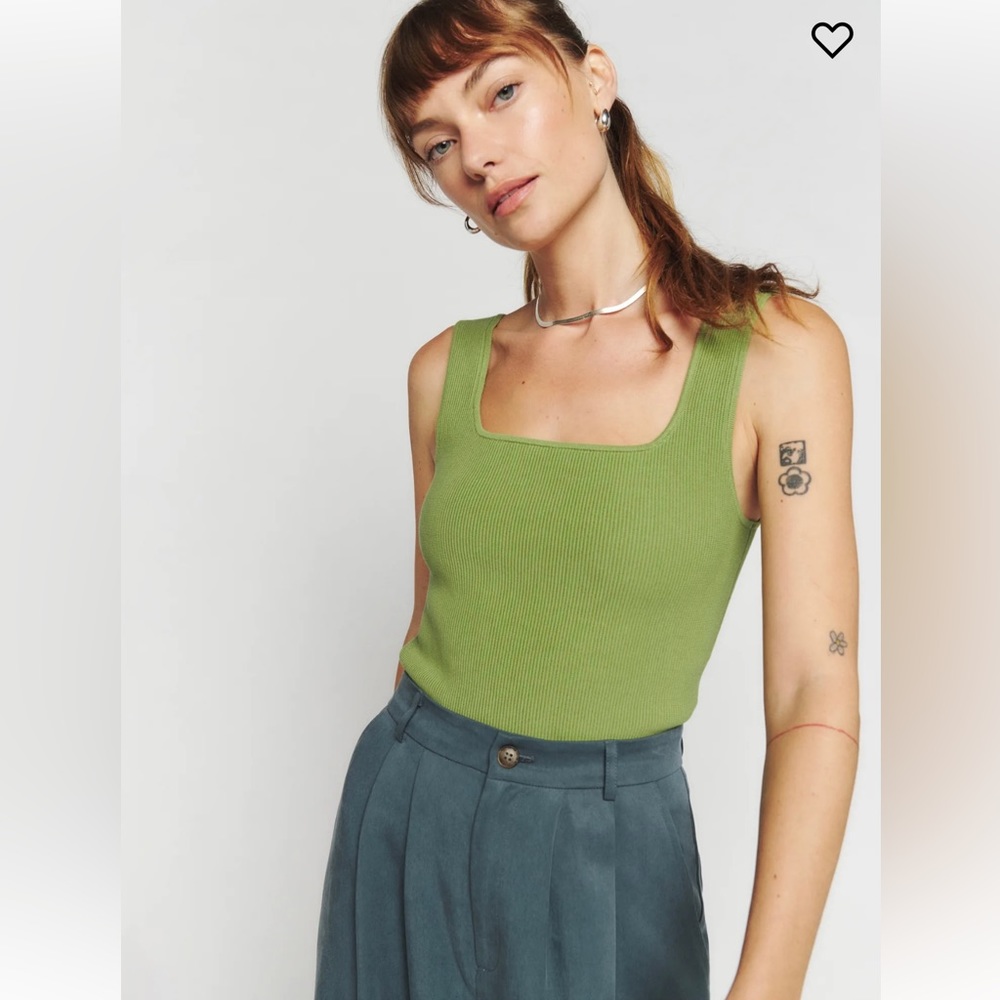 REFORMATION SWEATER TANK